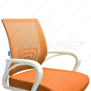 Kursi Hadap Kursi Kantor INCO Casova III / W - CR - Rangka Putih INCO OSCARLIVING