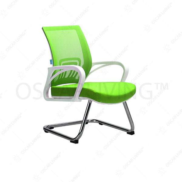 Kursi Hadap Kursi Kantor INCO Casova III / W - CR - Rangka Putih INCO OSCARLIVING