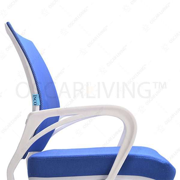 Kursi Hadap Kursi Kantor INCO Casova III / W - CR - Rangka Putih INCO OSCARLIVING