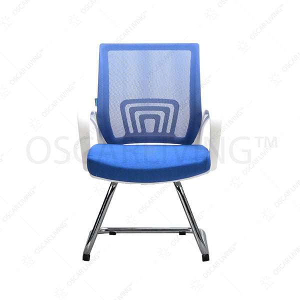 Kursi Hadap Kursi Kantor INCO Casova III / W - CR - Rangka Putih INCO OSCARLIVING