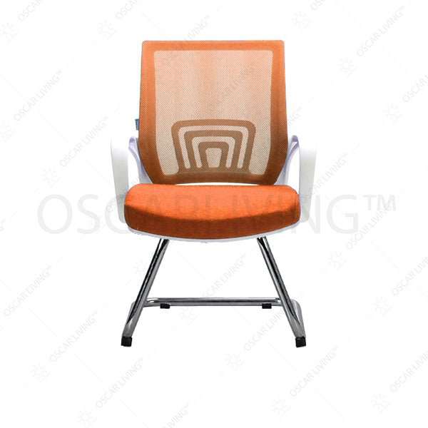 Kursi Hadap Kursi Kantor INCO Casova III / W - CR - Rangka Putih INCO OSCARLIVING