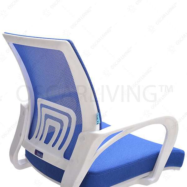 Kursi Hadap Kursi Kantor INCO Casova III / W - CR - Rangka Putih INCO OSCARLIVING