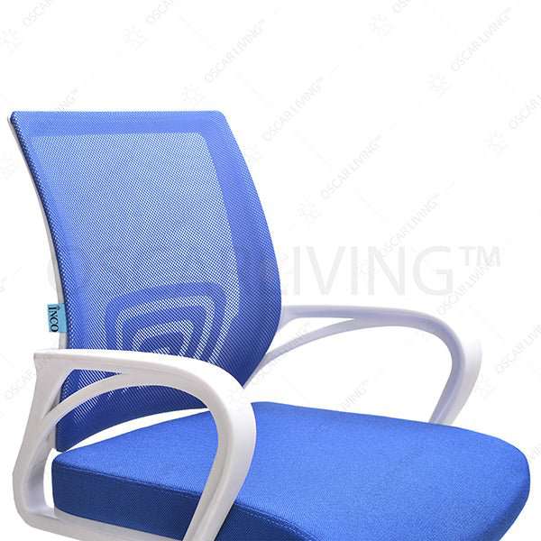 Kursi Hadap Kursi Kantor INCO Casova III / W - CR - Rangka Putih INCO OSCARLIVING