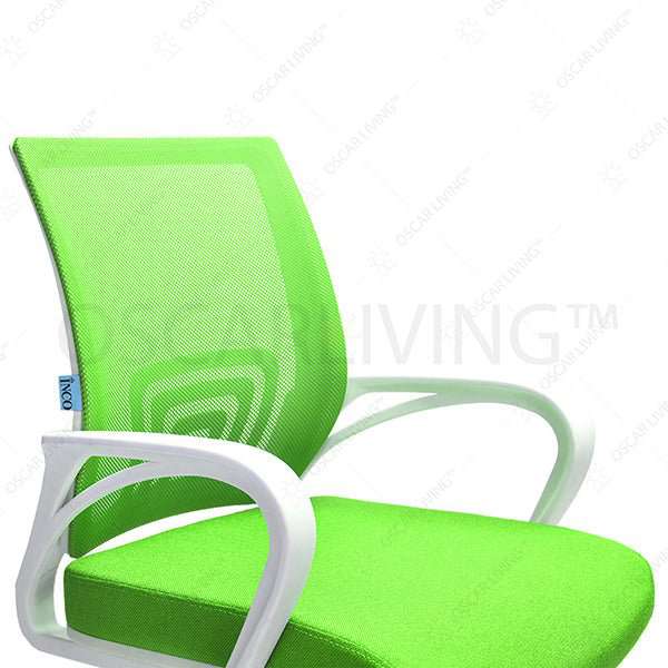 Kursi Hadap Kursi Kantor INCO Casova III / W - CR - Rangka Putih INCO OSCARLIVING