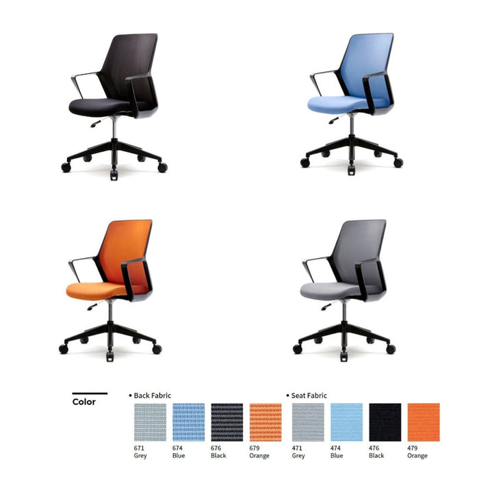 Kursi kantor Kursi Kantor Firm Flo Frame Black FIRM OSCARLIVING