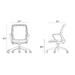 Kursi kantor Kursi Kantor Firm Flo Frame White FIRM OSCARLIVING