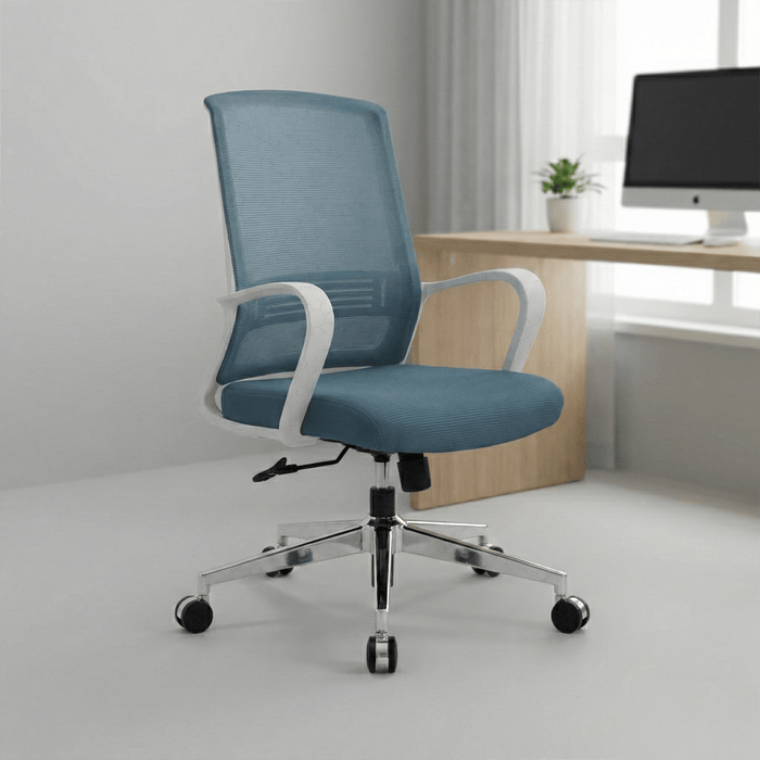 Kursi kantor Kursi Kantor Firm Voit NVO307A Frame White FIRM OSCARLIVING