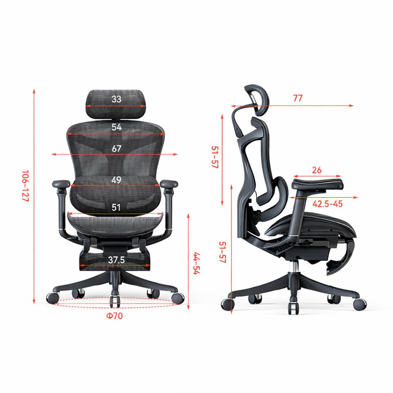 Kursi kantor Kursi Kantor Sihoo C100 101 JT SIHOO OSCARLIVING