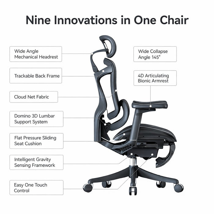 Kursi kantor Kursi Kantor Sihoo C100 101 JT SIHOO OSCARLIVING