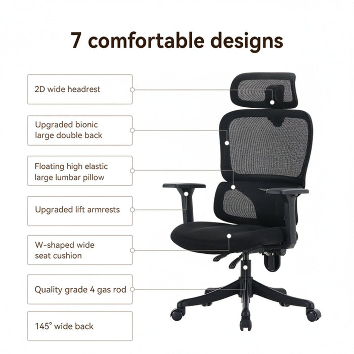 Kursi kantor Kursi Kantor Sihoo M56C V2 101 SIHOO OSCARLIVING