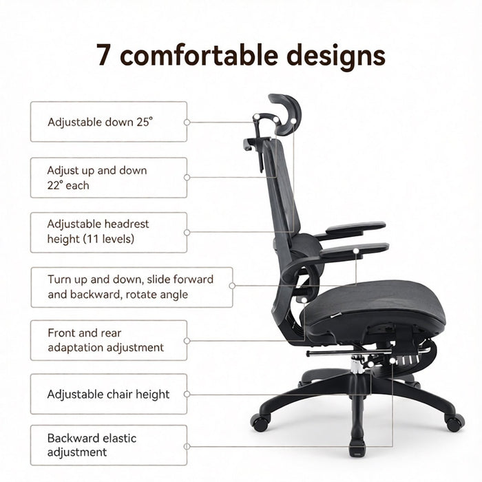 Kursi kantor Kursi Kantor Sihoo M59AS 302 JT SIHOO OSCARLIVING