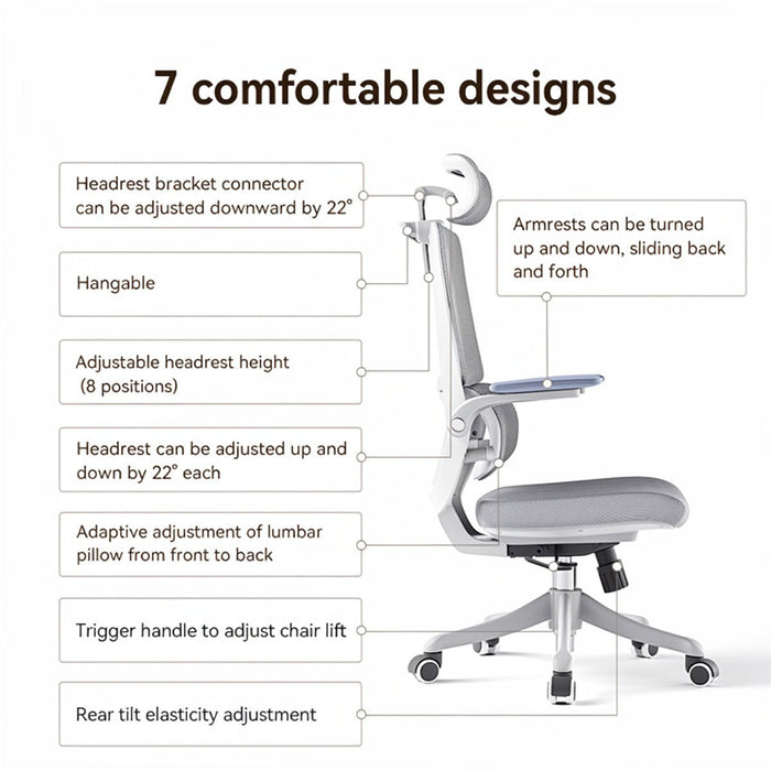 Kursi kantor Kursi Kantor Sihoo M59DSA 301 SIHOO OSCARLIVING