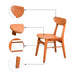 KURSI MAKAN - DINNING CHAIR Kursi Makan Minimalis OLIV Kayora | Dinning Chair OLIV OSCARLIVING