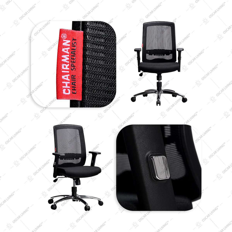 Kursi Manager Kursi Kantor Chairman Novus TS04501A CHAIRMAN OSCARLIVING