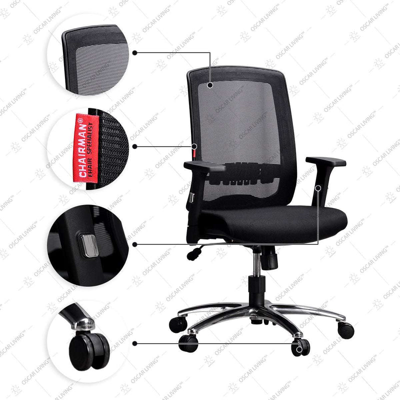 Kursi Manager Kursi Kantor Chairman Novus TS04501A CHAIRMAN OSCARLIVING