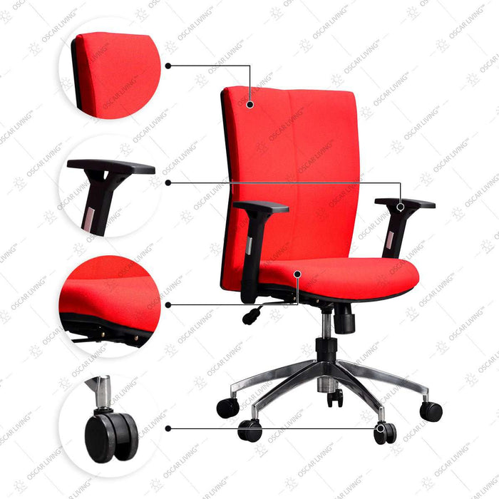 Kursi Manager Kursi Kantor Chairman Versa MC1503BA CHAIRMAN OSCARLIVING