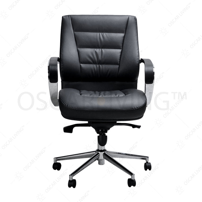 Kursi Manager Kursi Kantor Indachi Brasco II AL HDT Leather INDACHI OSCARLIVING