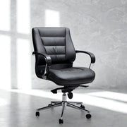 Kursi Manager Kursi Kantor Indachi Brasco II AL HDT Leather INDACHI OSCARLIVING