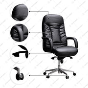 Kursi Manager Kursi Kantor Indachi D600 AL HDT INDACHI OSCARLIVING
