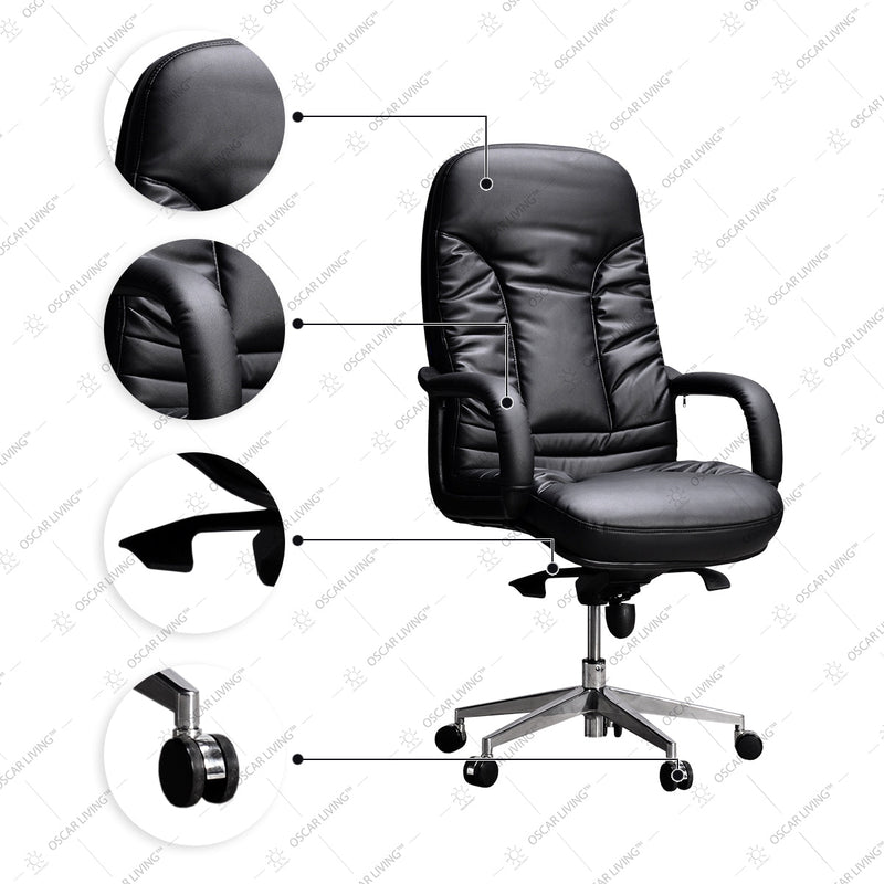 Kursi Manager Kursi Kantor Indachi D600 AL HDT INDACHI OSCARLIVING