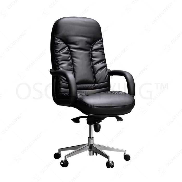 Kursi Manager Kursi Kantor Indachi D600 AL HDT Leather INDACHI OSCARLIVING