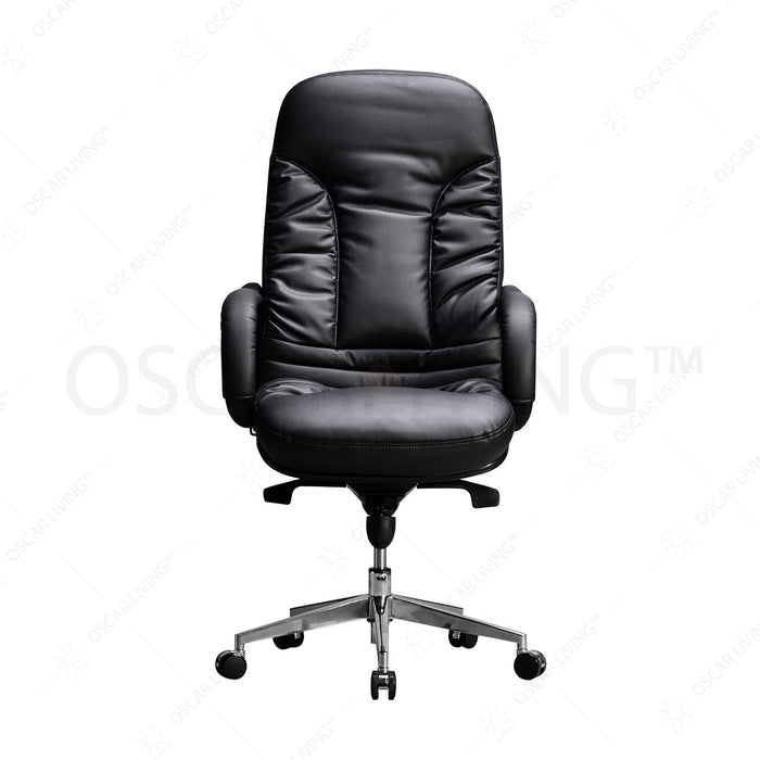 Kursi Manager Kursi Kantor Indachi D600 AL HDT Leather INDACHI OSCARLIVING