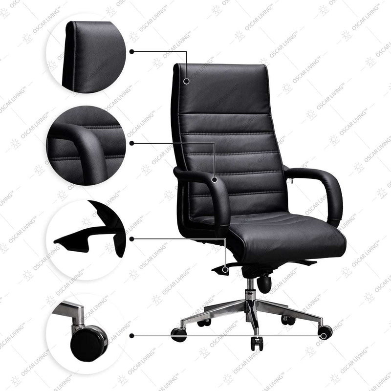 Kursi Manager Kursi Kantor Indachi D680 AL HDT INDACHI OSCARLIVING