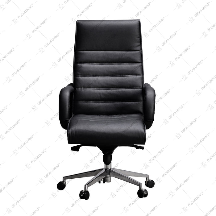 Kursi Manager Kursi Kantor Indachi D680 AL HDT Leather INDACHI OSCARLIVING