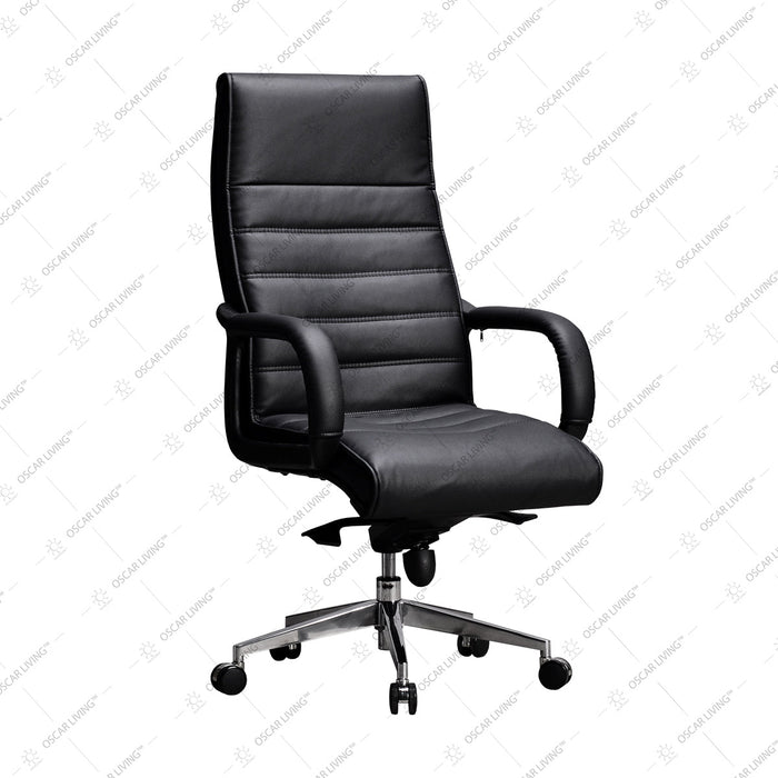 Kursi Manager Kursi Kantor Indachi D680 AL HDT Leather INDACHI OSCARLIVING