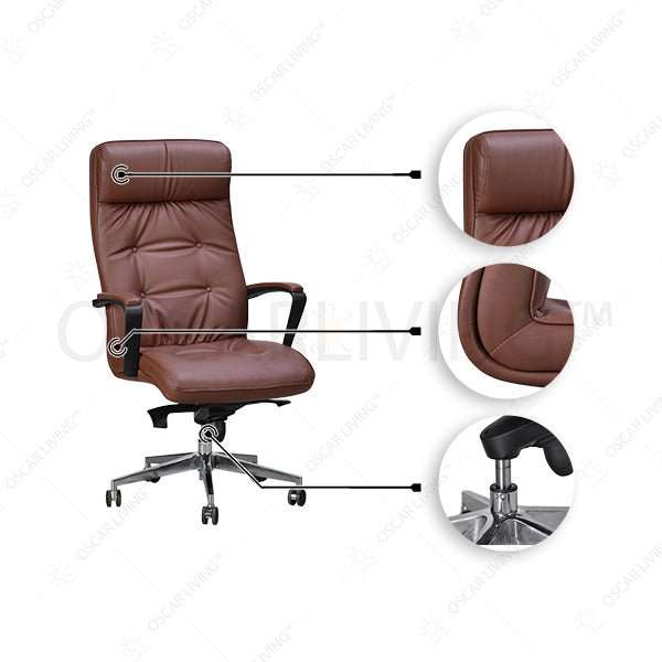 Kursi Manager Kursi Kantor Indachi Pacosta I AL HDT INDACHI OSCARLIVING