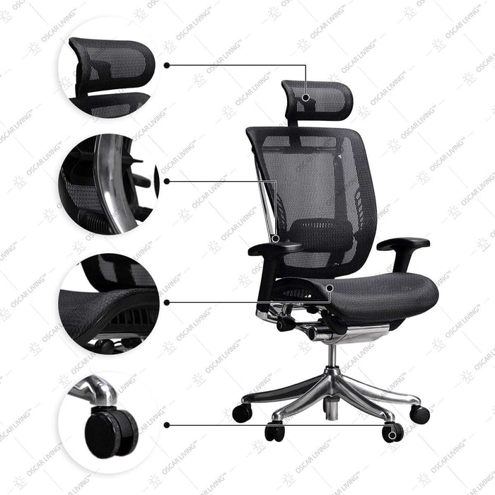 Kursi Manager Kursi Kantor Savello Artemis HCA SAVELLO OSCARLIVING