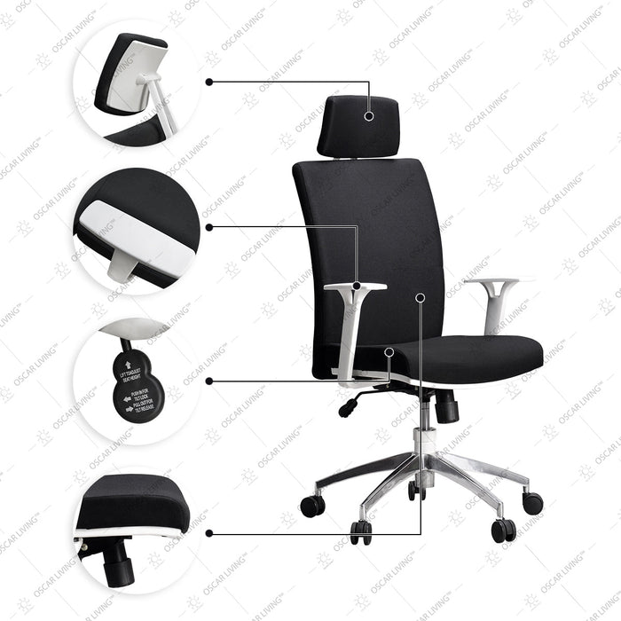 Kursi Manager Kursi Kantor Savello Combi Pro HT1A SAVELLO OSCARLIVING