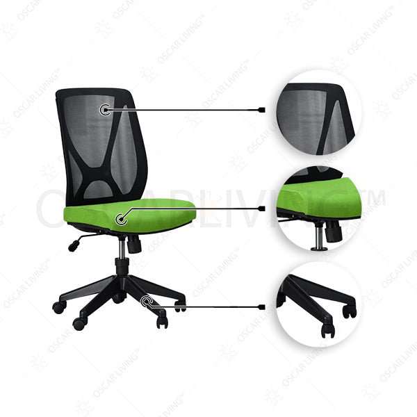 Kursi Manager Kursi Kantor Savello Meshmallow H SAVELLO OSCARLIVING