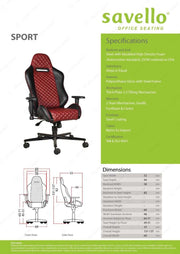 Kursi Manager Kursi Kantor Savello Sport SAVELLO OSCARLIVING