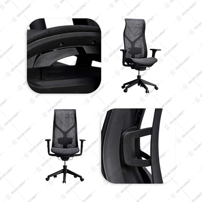 Kursi Manager Kursi Kantor Savello Yukos SAVELLO OSCARLIVING