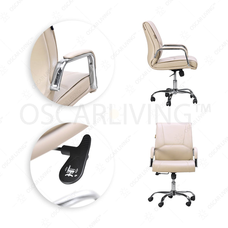 Kursi Manager Kursi Kantor Subaru Victory M CR Leather SUBARU OSCARLIVING