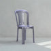 KURSI PLASTIK Kursi Teras Santai SL Plastik Luxury Silver | Terrace Chair SL PLASTIC OSCARLIVING