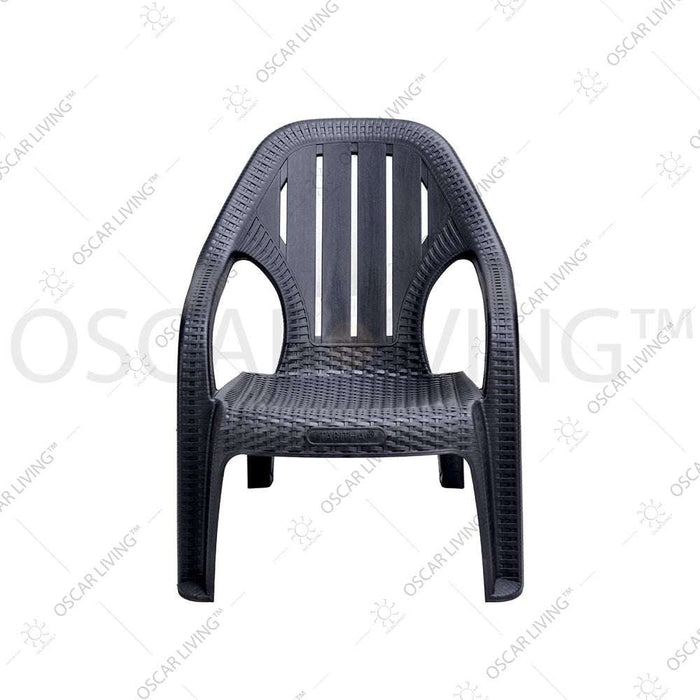 KURSI PLASTIK - PLASTIC CHAIR Kursi Plastik Tabitha KST03 Motif Rotan | Plastic Chair KST 03 TABITHA OSCARLIVING