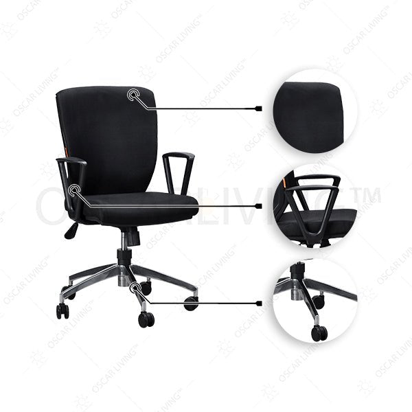 Kursi Staff Kursi Kantor Ecos SKF5703A ECOS OSCARLIVING