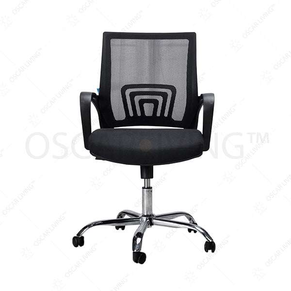 Kursi Staff Kursi Kantor INCO Casova I / CR - Rangka Hitam INCO OSCARLIVING