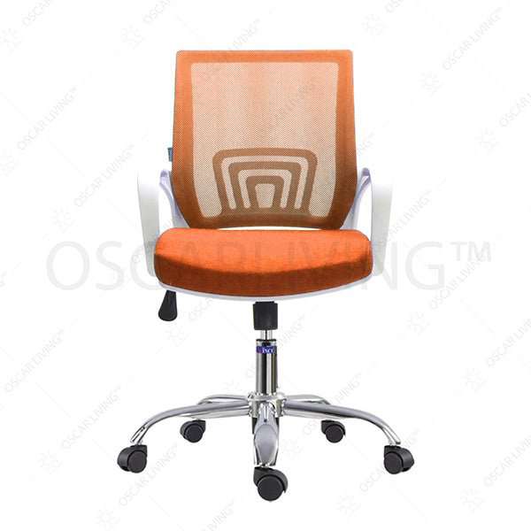 Kursi Staff Kursi Kantor INCO Casova I / W - CR - Rangka Putih INCO OSCARLIVING