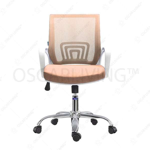 Kursi Staff Kursi Kantor INCO Casova I / W - CR - Rangka Putih INCO OSCARLIVING