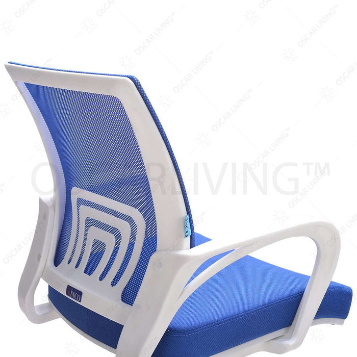 Kursi Staff Kursi Kantor INCO Casova I / W - CR - Rangka Putih INCO OSCARLIVING