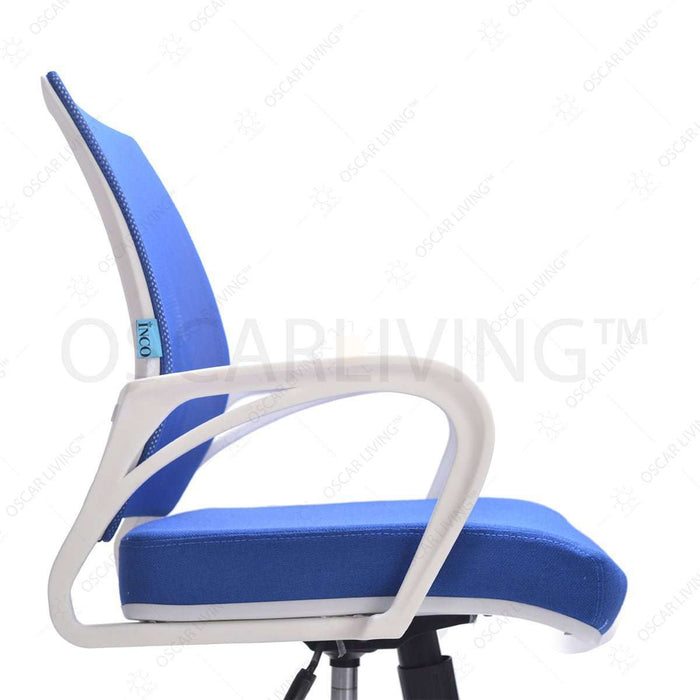 Kursi Staff Kursi Kantor INCO Casova I / W - CR - Rangka Putih INCO OSCARLIVING