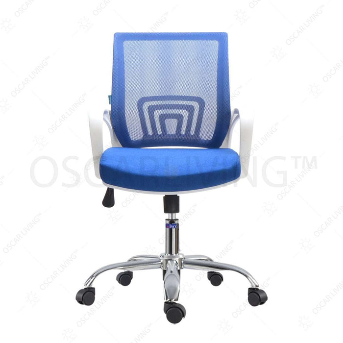 Kursi Staff Kursi Kantor INCO Casova I / W - CR - Rangka Putih INCO OSCARLIVING