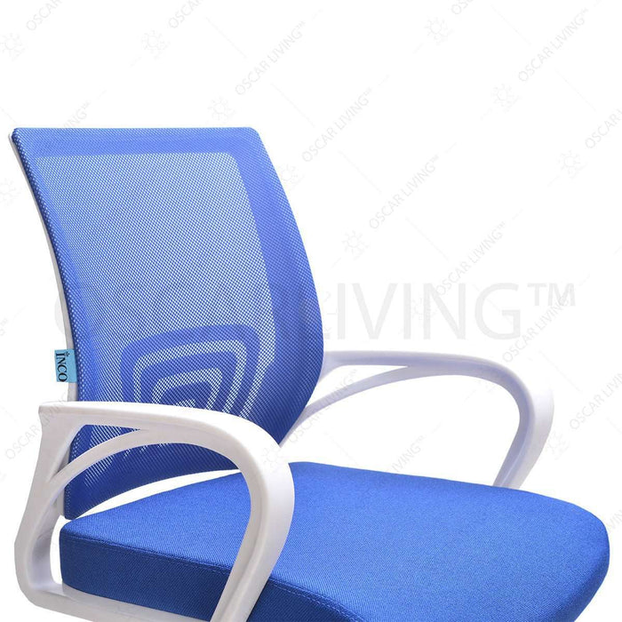 Kursi Staff Kursi Kantor INCO Casova I / W - CR - Rangka Putih INCO OSCARLIVING
