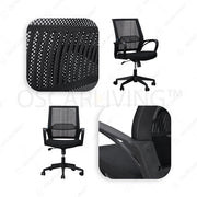 Kursi Staff Kursi Kantor INCO Pargo I - Rangka Hitam INCO OSCARLIVING