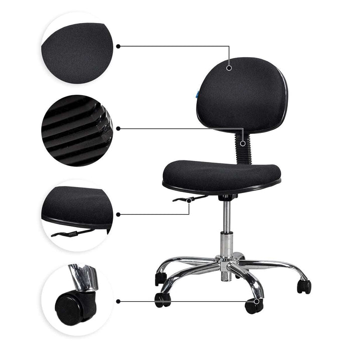 Kursi Kantor Indachi D 234 H CR di Oscar Living dengan harga termurah