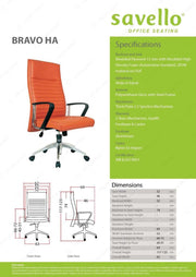 Kursi Staff Kursi Kantor Savello Bravo HA SAVELLO OSCARLIVING