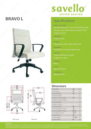 Kursi Staff Kursi Kantor Savello Bravo L SAVELLO OSCARLIVING